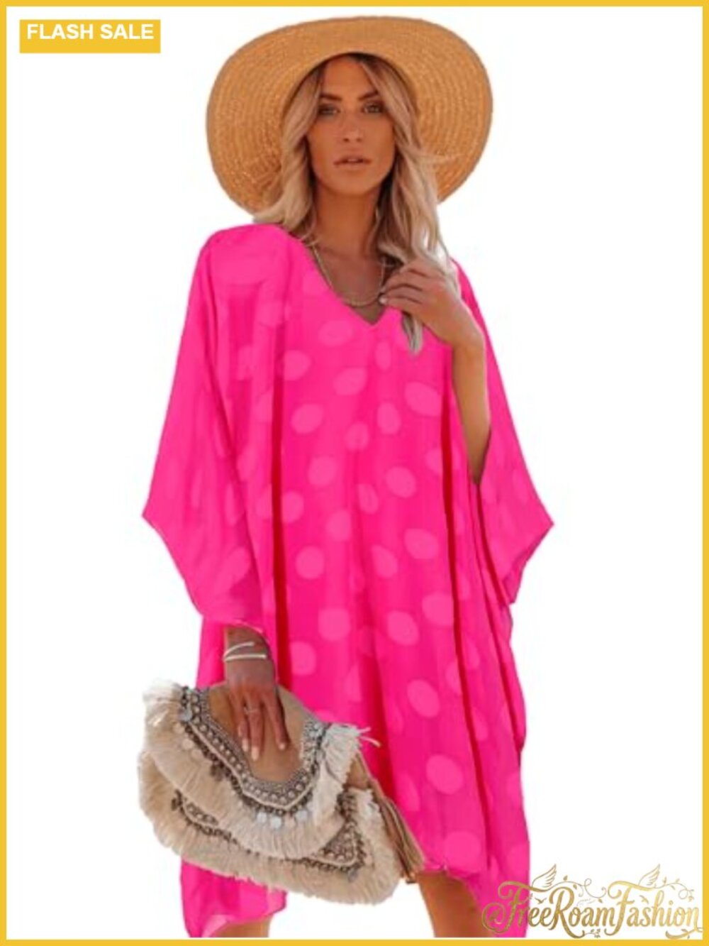 Women's Swimsuit Cover Up Beach Kaftan Bathing Suit Coverup